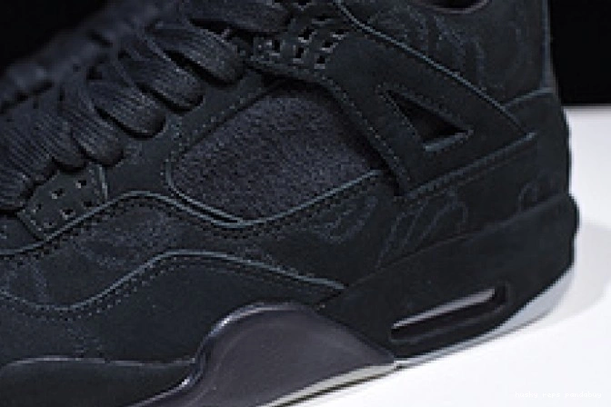 Rep Husky 001 kaws Jordan 4 retro black 930155 Nike Air 0821